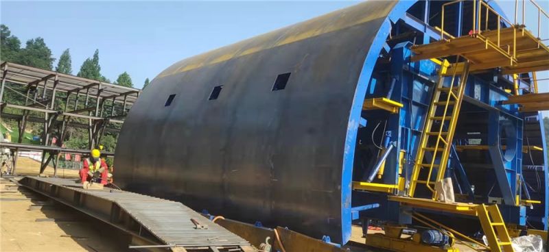 隧道襯砌臺車(chē)的鋼模介紹